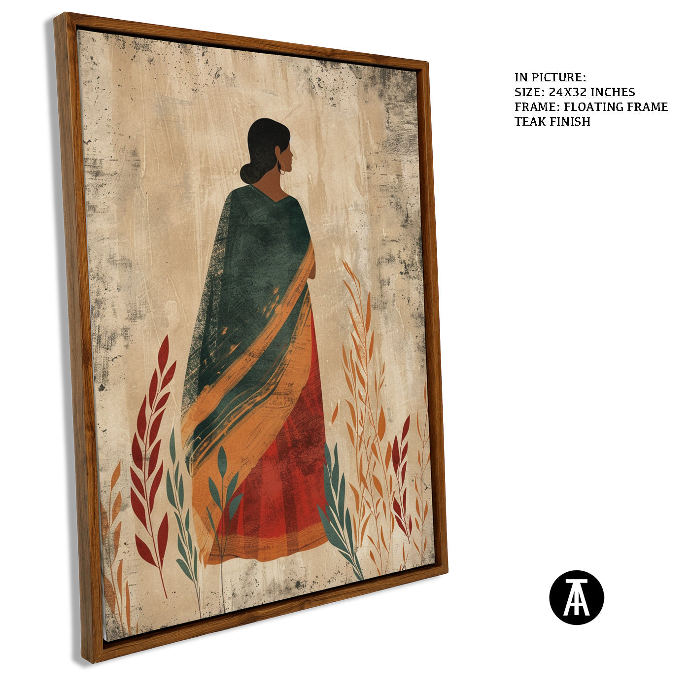 Artwork in Floating Frame
