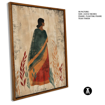 Artwork in Floating Frame