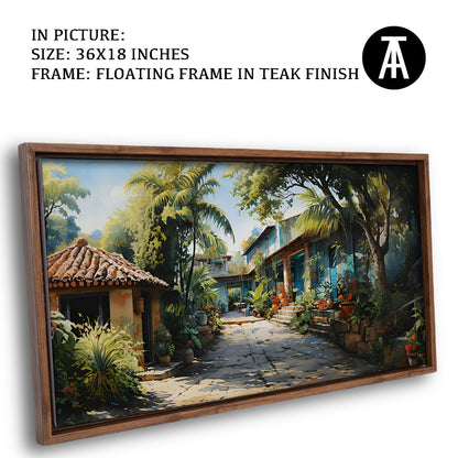 Artwork in Floating Frame