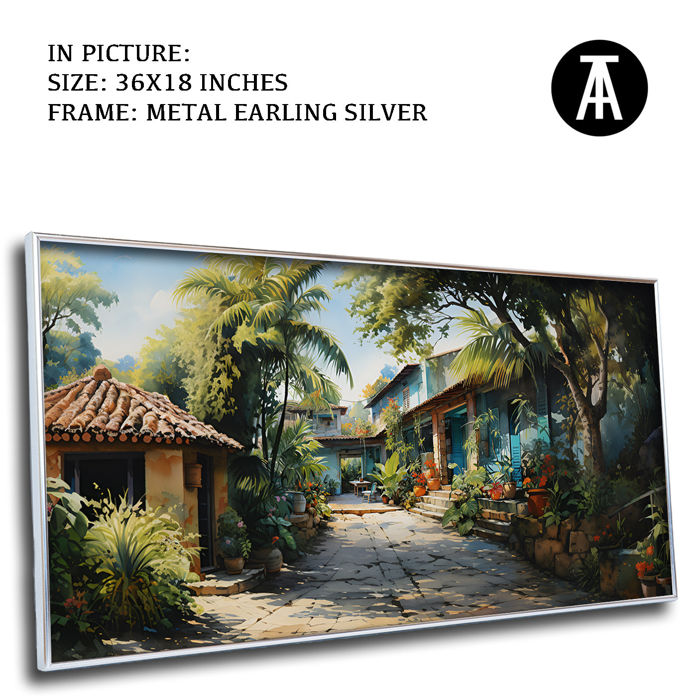Artwork in Black Frame