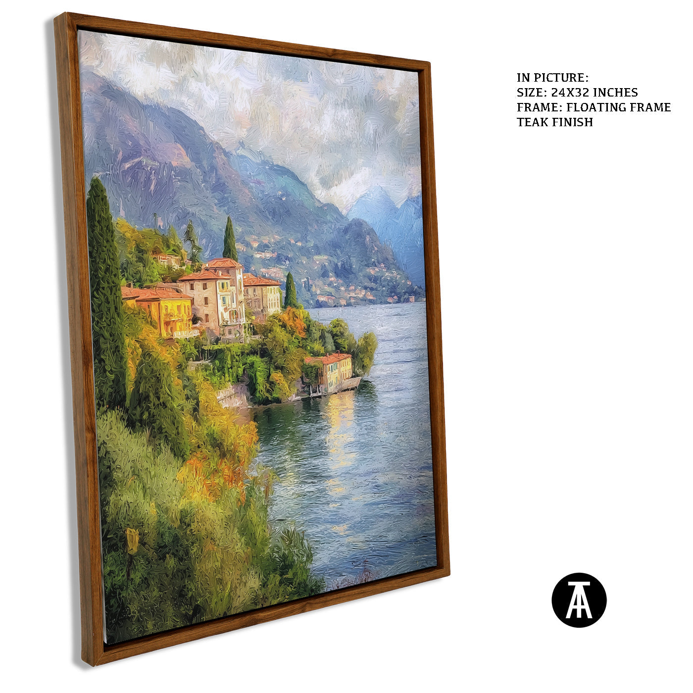 Artwork in Floating Frame