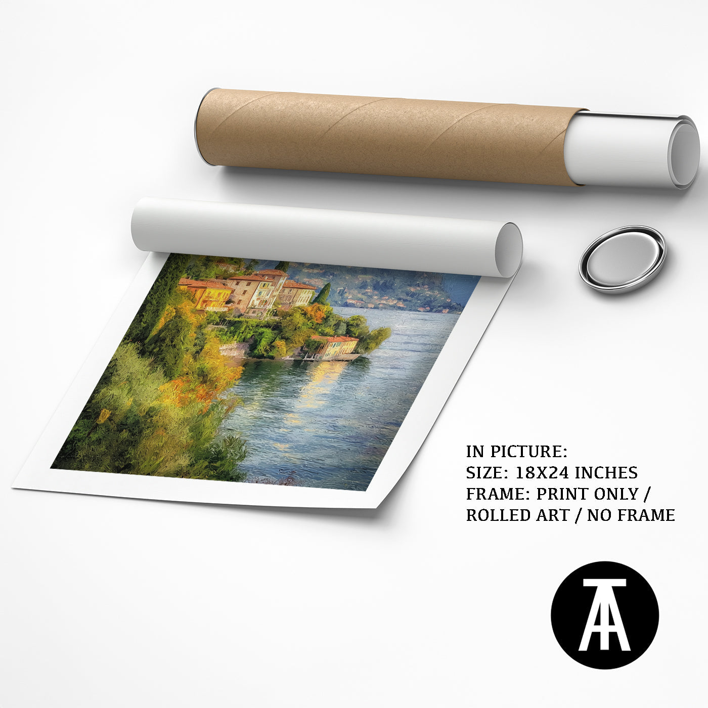 Artwork as Print Only or Rolled Art