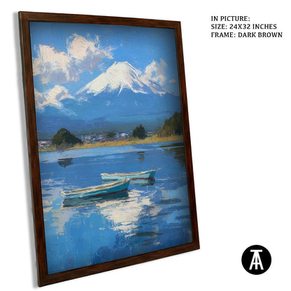 Artwork in Metal Champagne Gold Frame