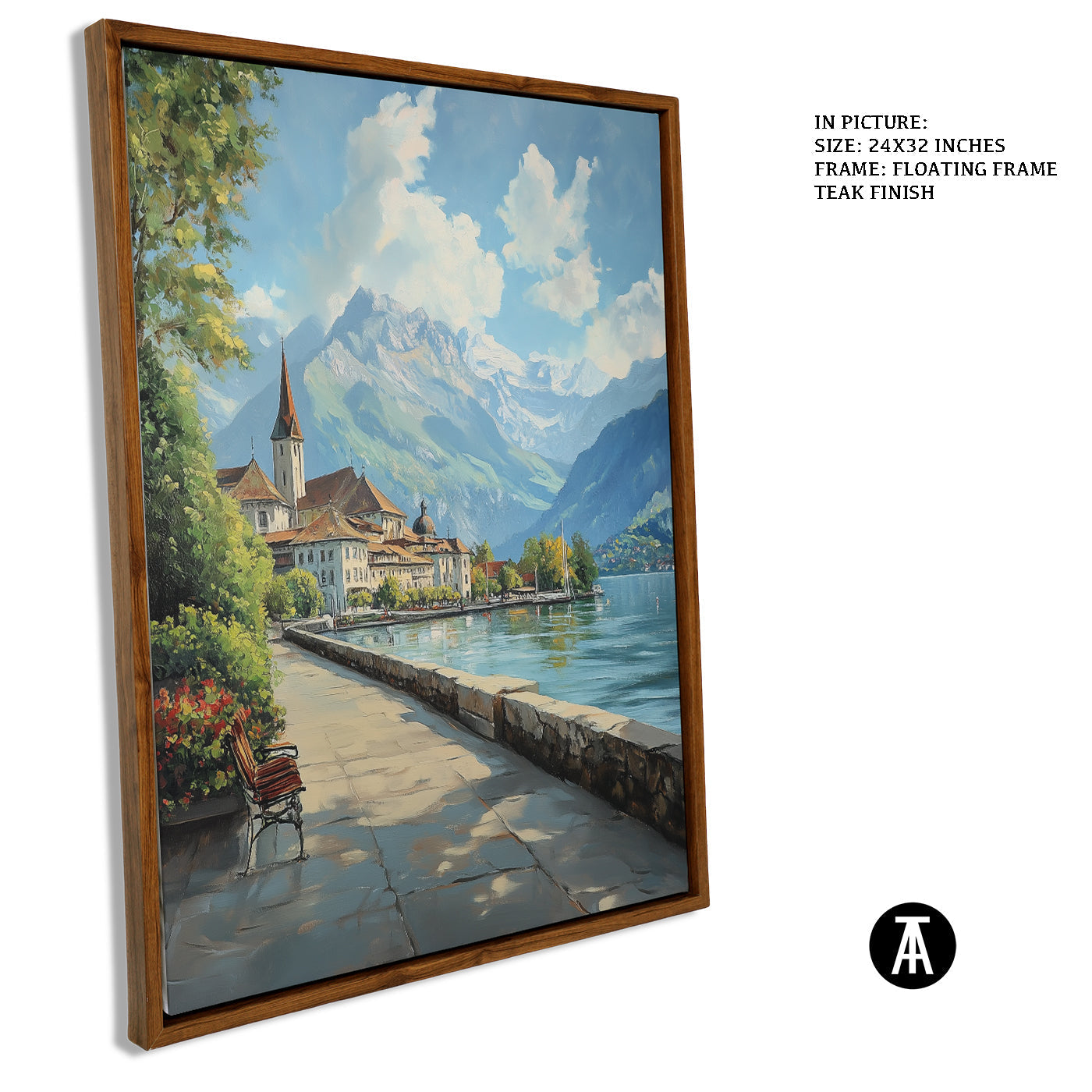 Artwork in Floating Frame