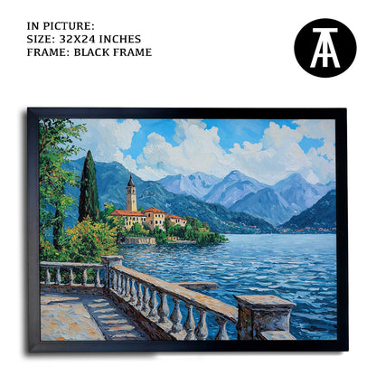 Artwork in Metal Earling Silver Frame