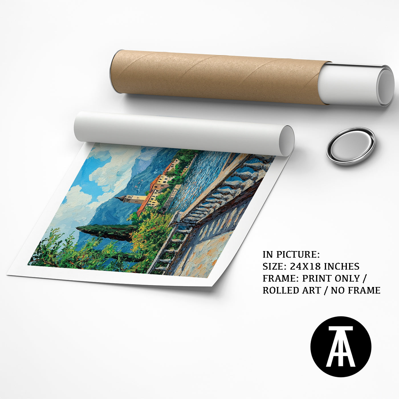 Artwork as Print Only or Rolled Art