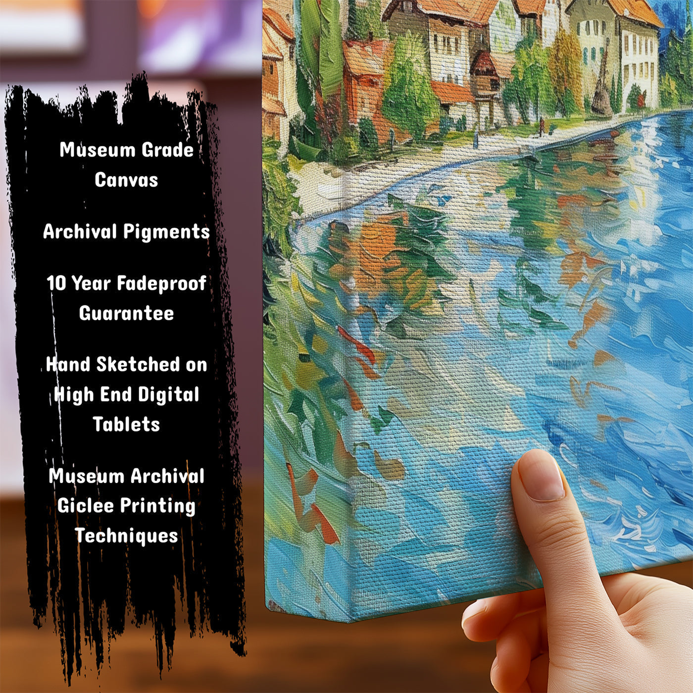 Information about European Canvas Art Print
