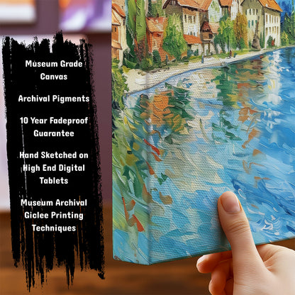 Information about European Canvas Art Print