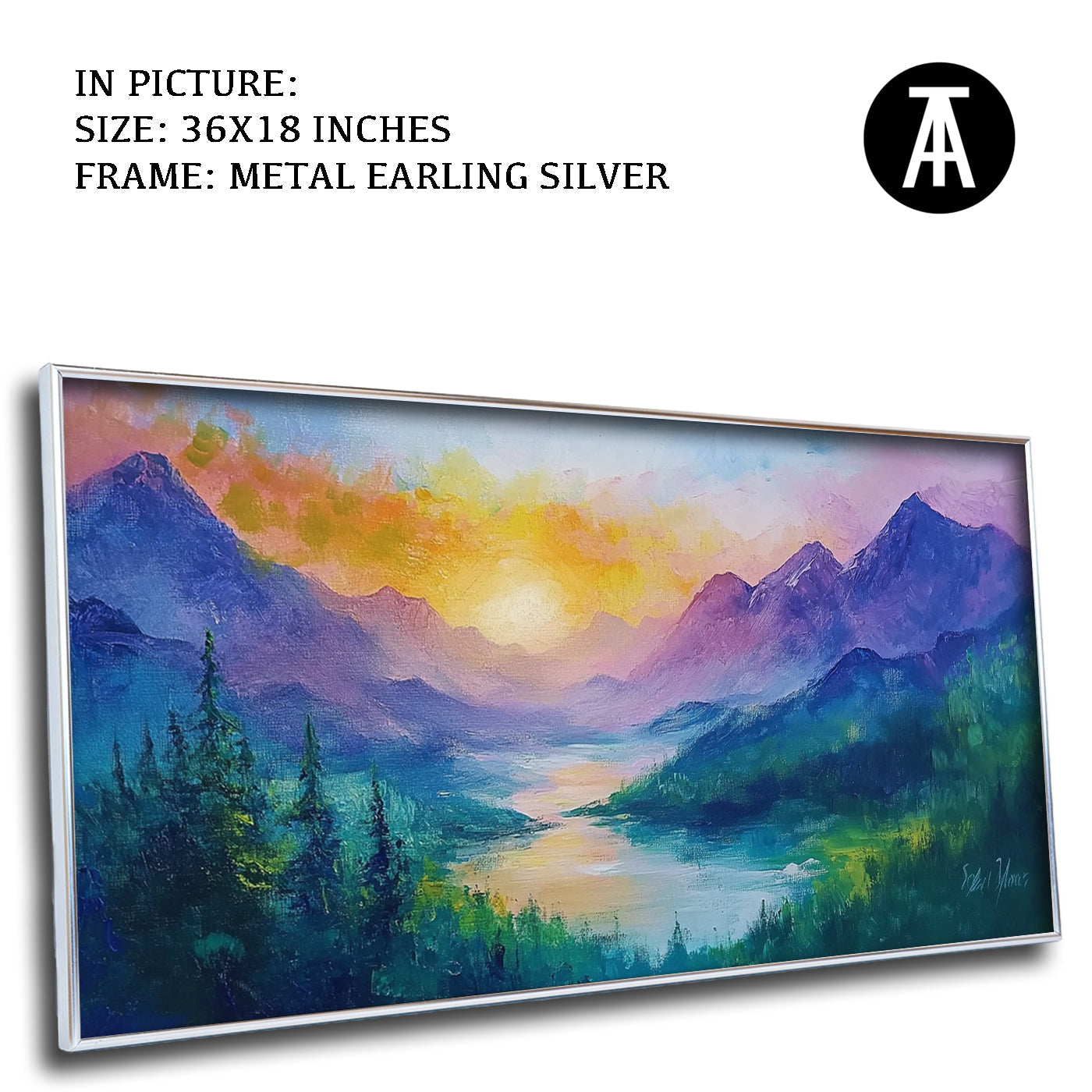 Artwork in Black Frame