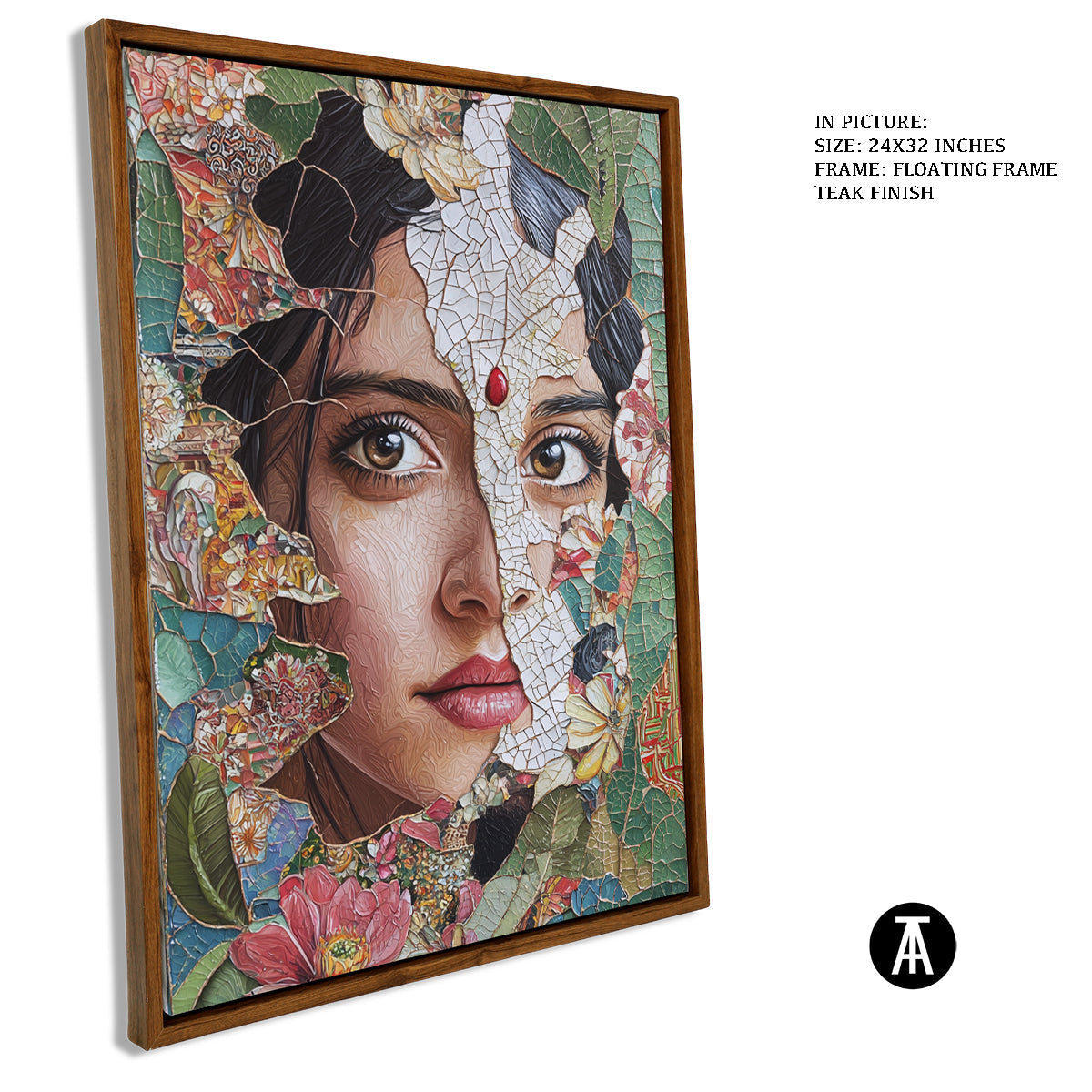 Artwork in Floating Frame