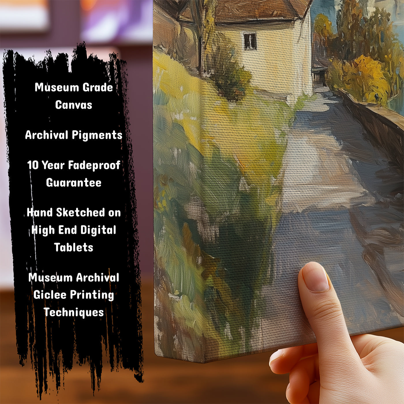 Information about European Canvas Art Print