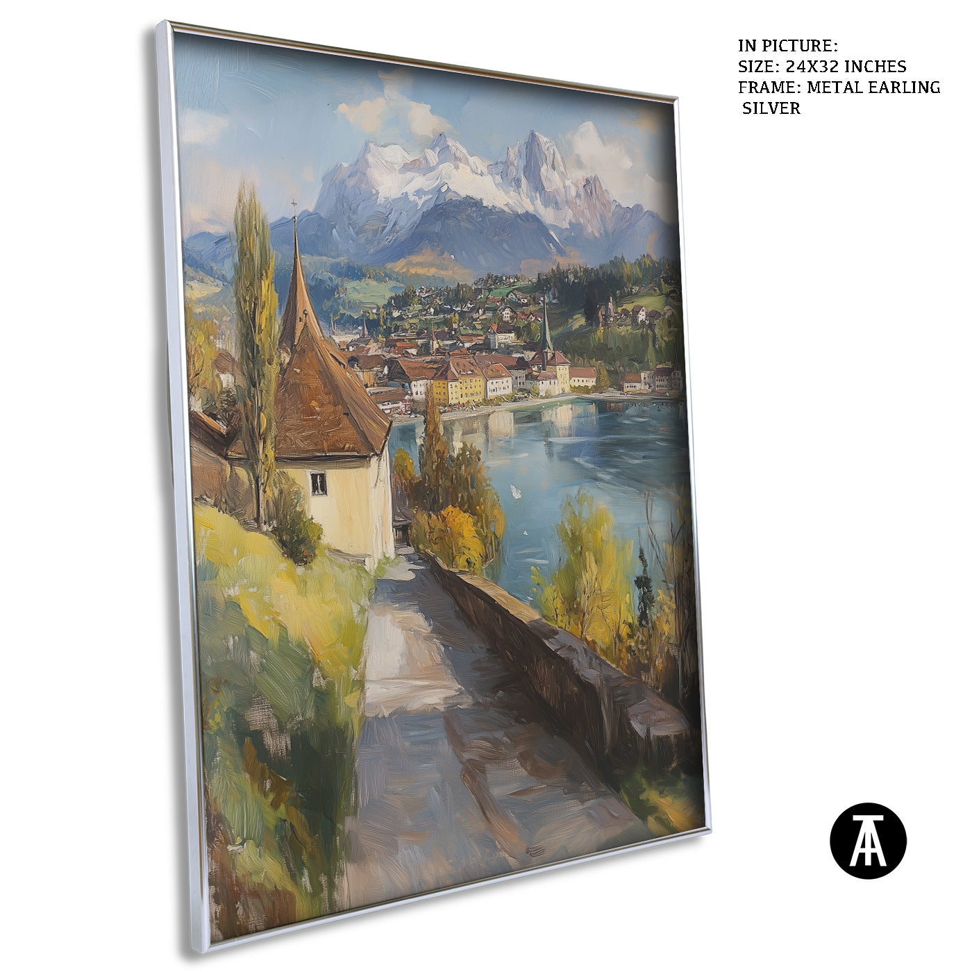 Artwork in Black Frame