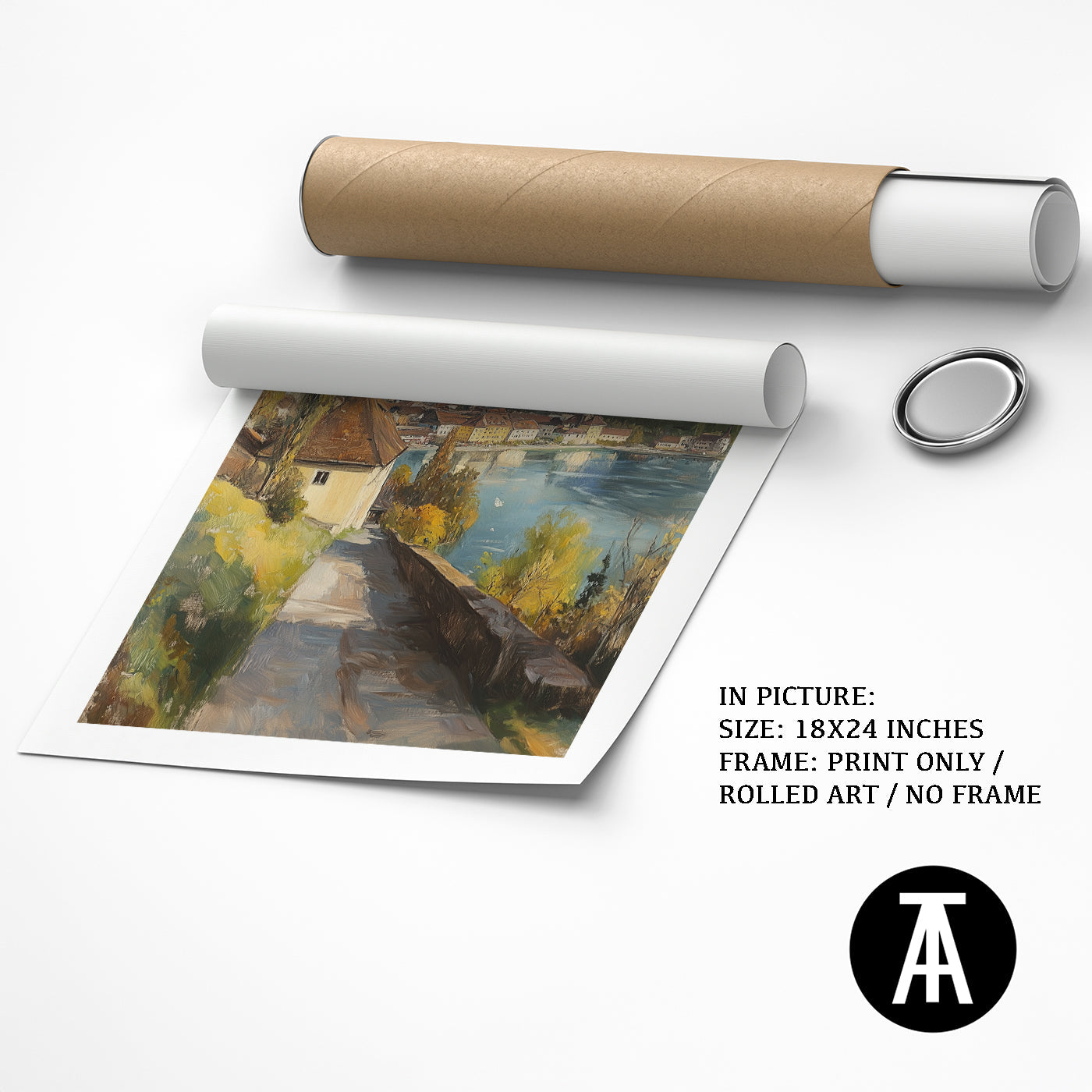 Artwork as Print Only or Rolled Art