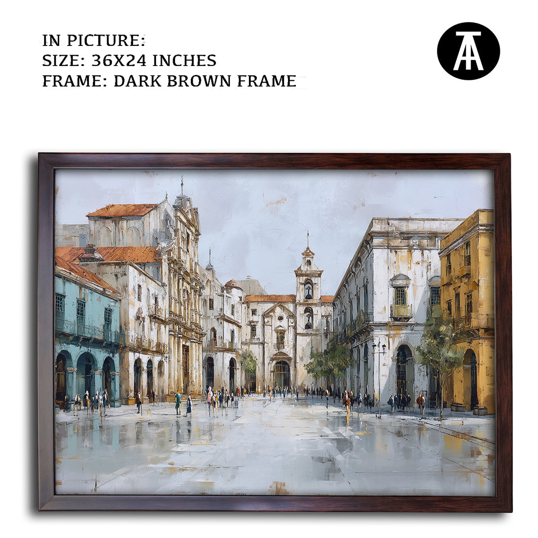 Artwork in Black Frame