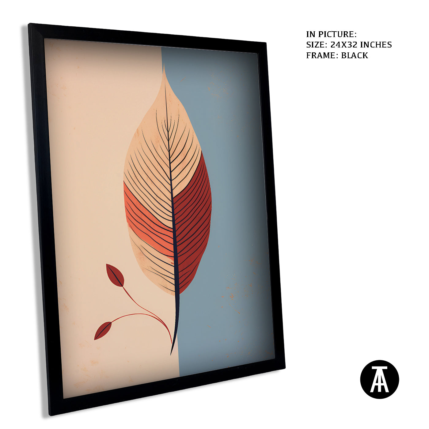 Artwork in Metal Earling Silver Frame