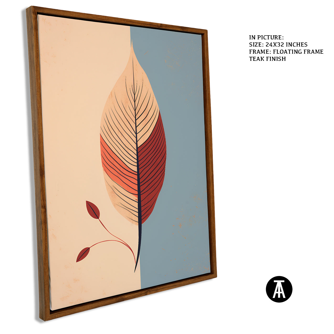 Artwork in Floating Frame
