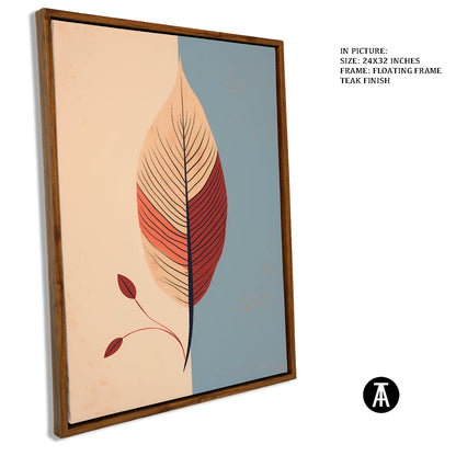 Sample Artwork in Floating Frame