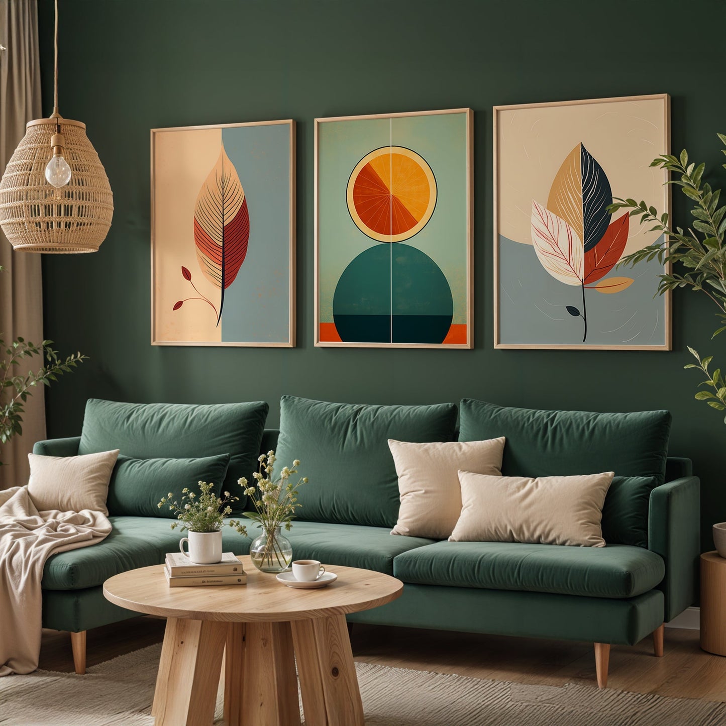 Gallery Wall Set in Lifestyle Setting