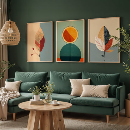 Gallery Wall Set in Lifestyle Setting