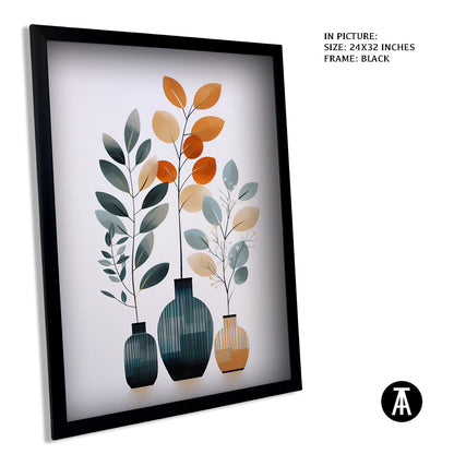 Artwork in Metal Earling Silver Frame