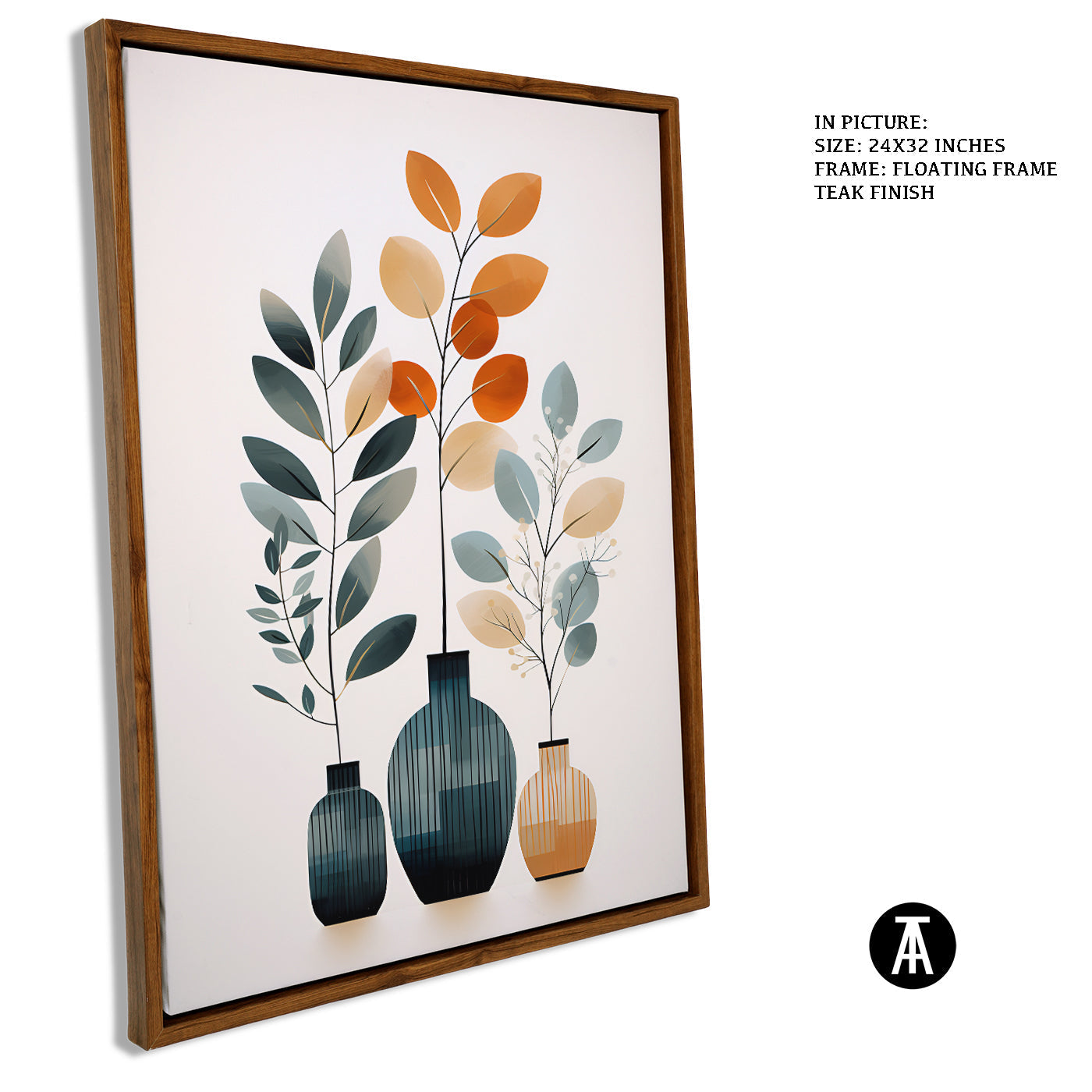 Artwork in Floating Frame