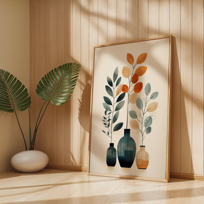 Boho Painting in a Lifestyle Setting