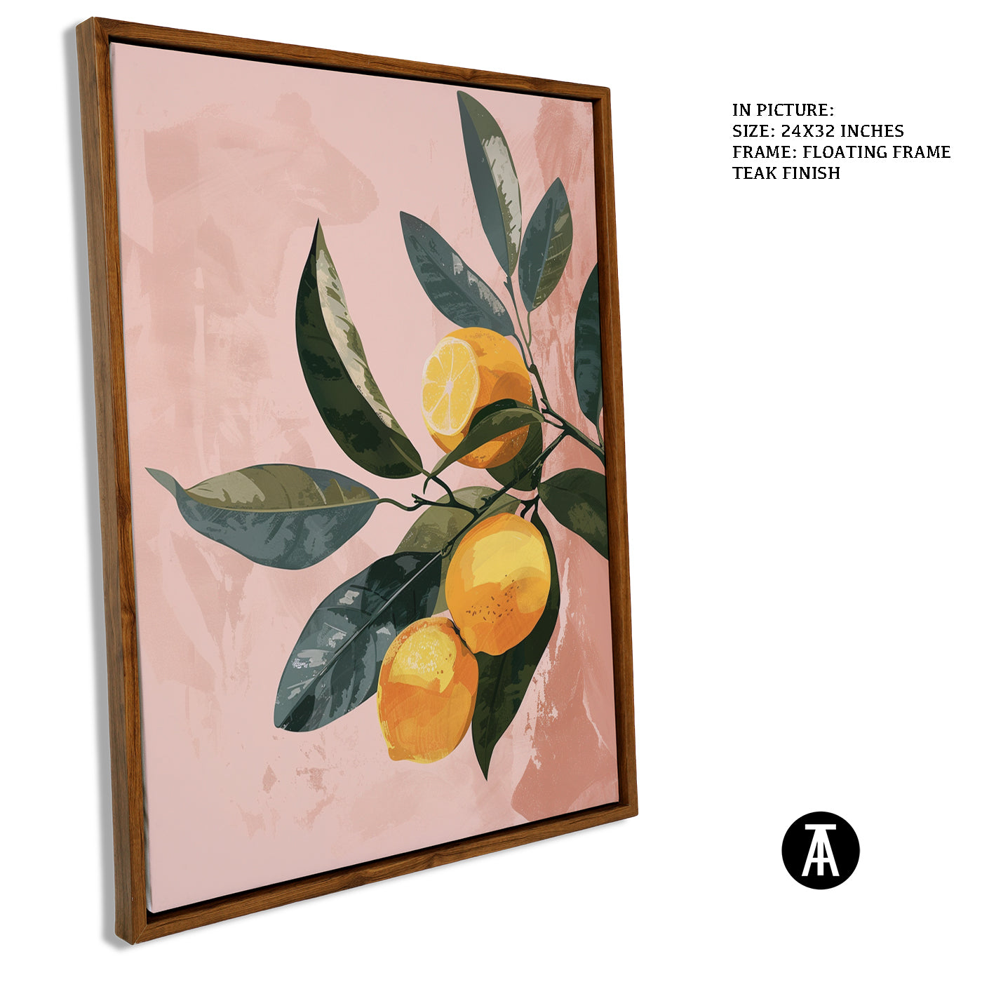 Artwork in Floating Frame