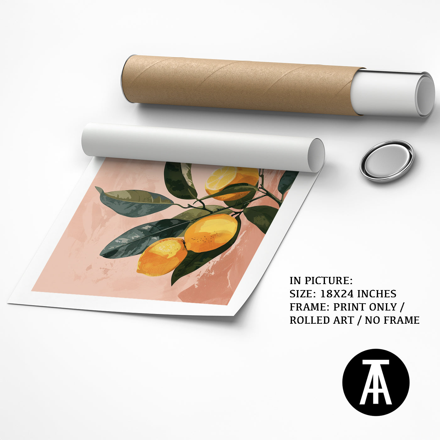 Artwork as Print Only or Rolled Art