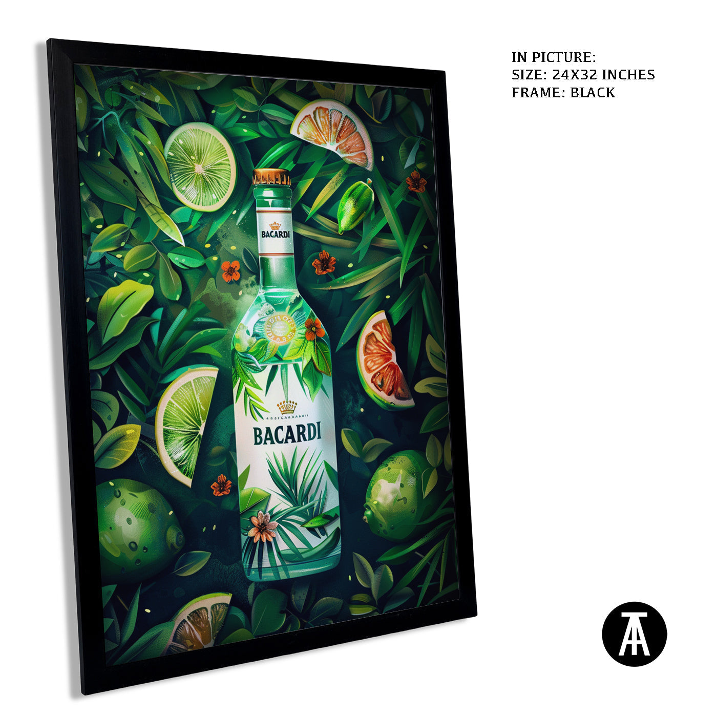 Artwork in Black Frame