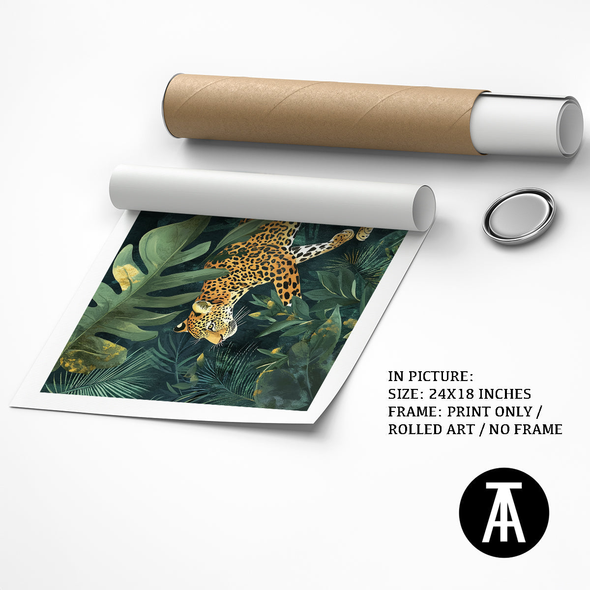 Artwork as Print Only or Rolled Art