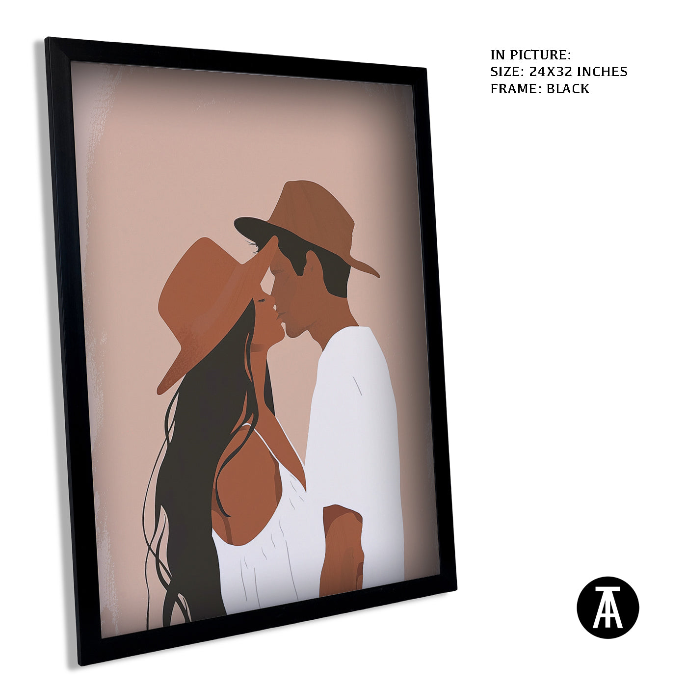 Artwork in Black Frame