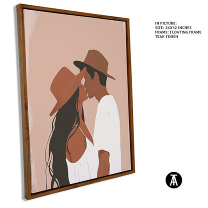 Artwork in Floating Frame