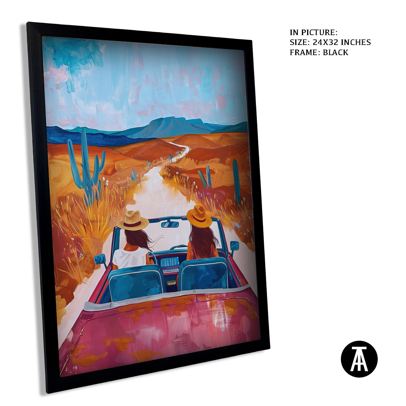 Artwork in Black Frame