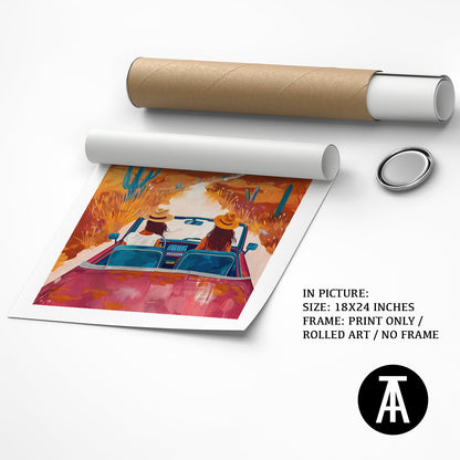 Artwork as Print Only or Rolled Art