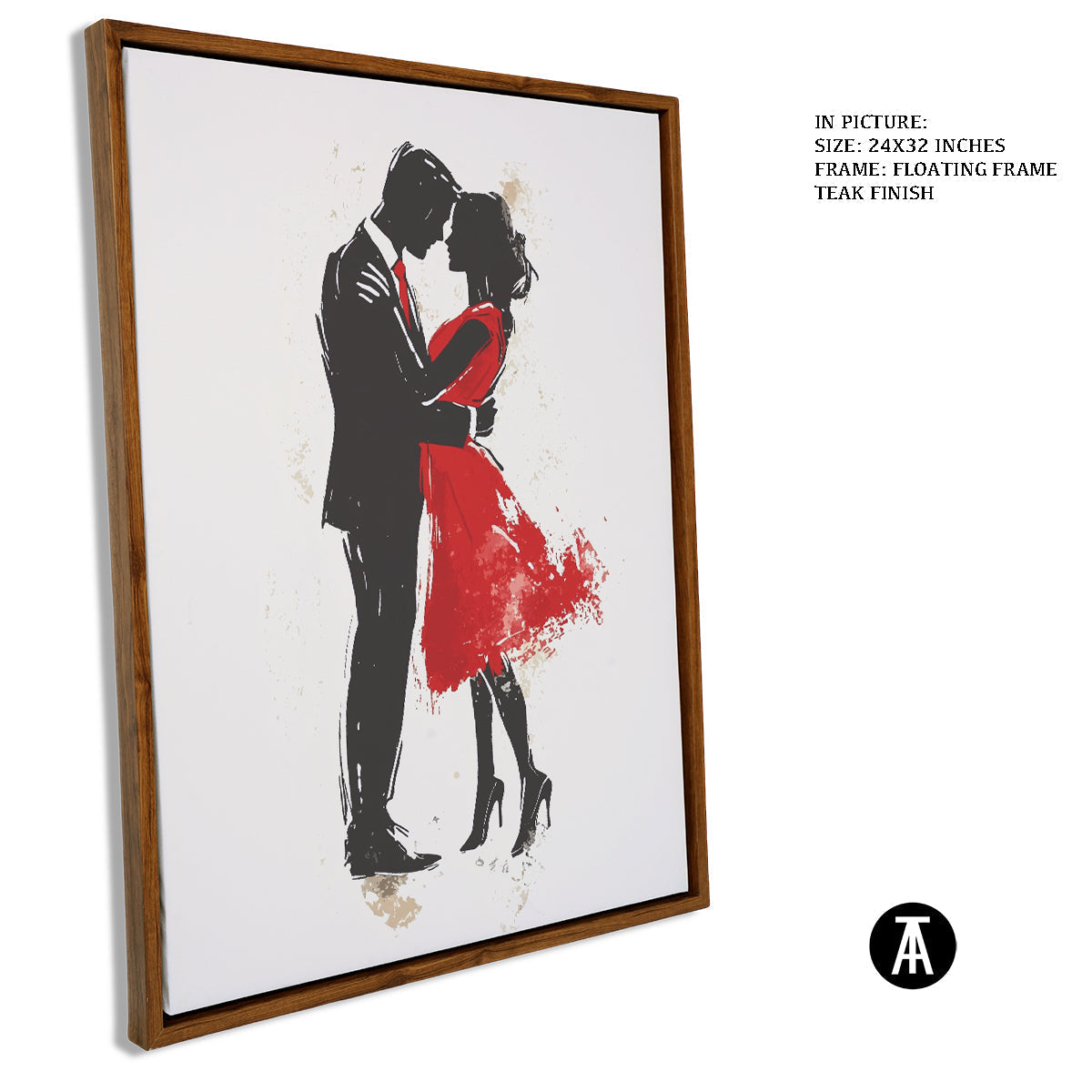 Artwork in Floating Frame
