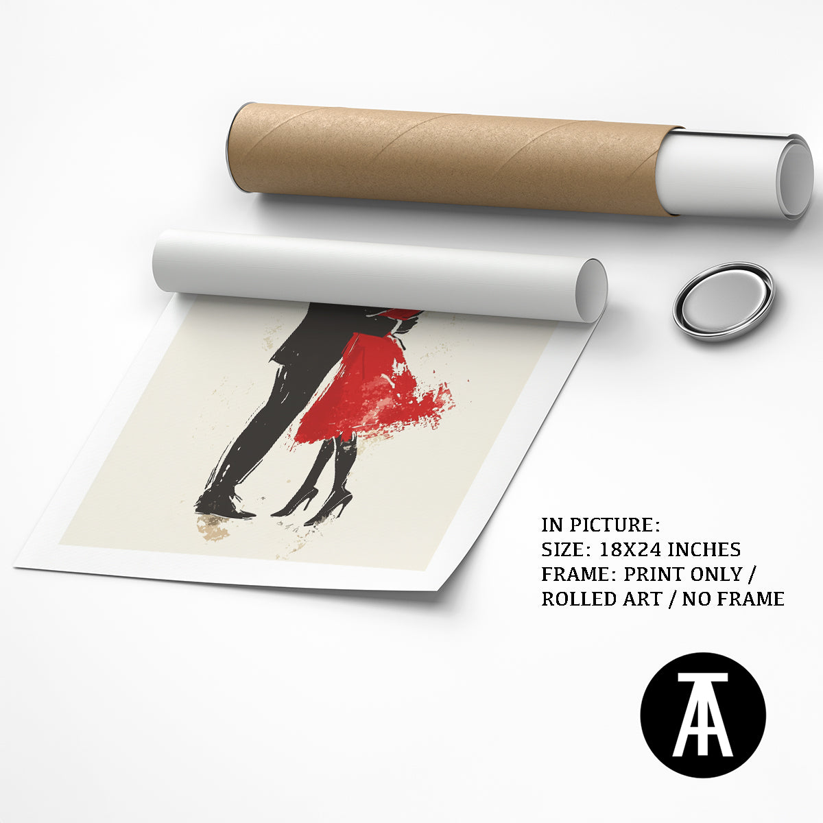 Artwork as Print Only or Rolled Art