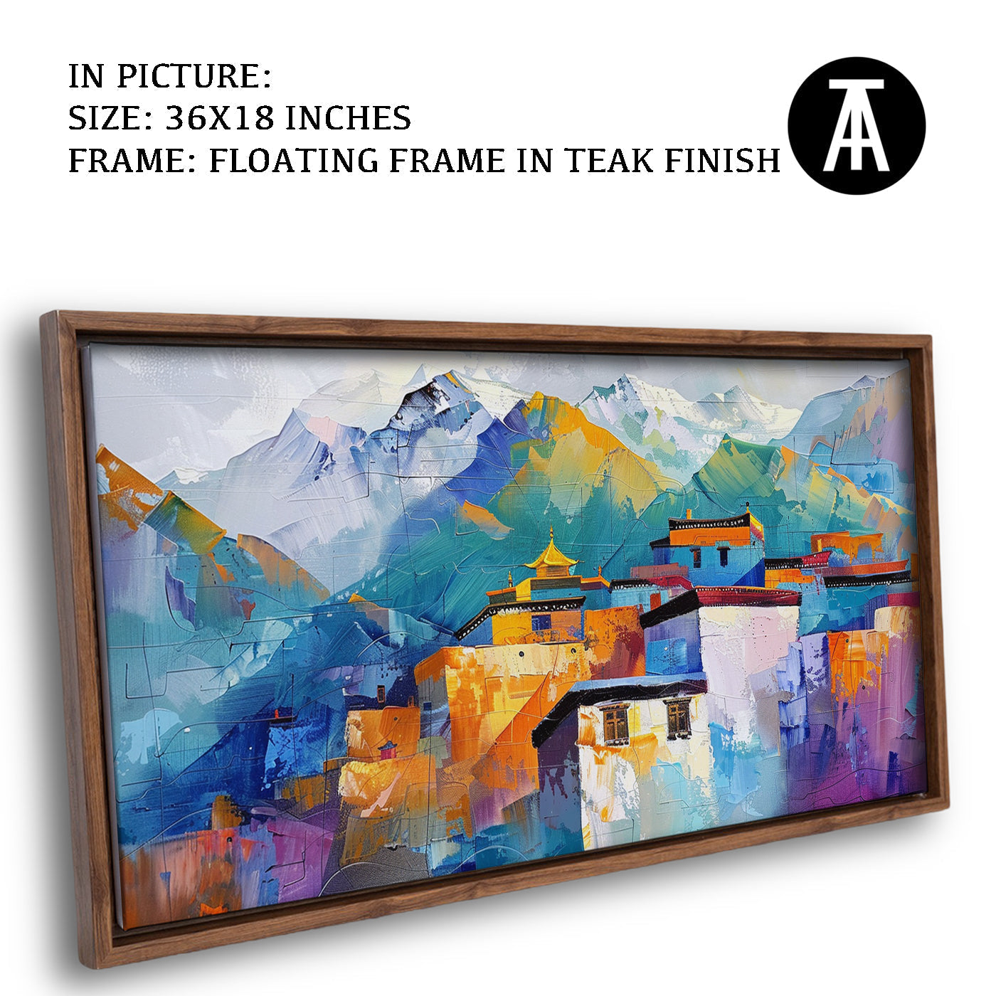 Artwork in Floating Frame