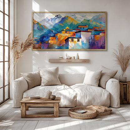 Modern Art in a Lifestyle Setting