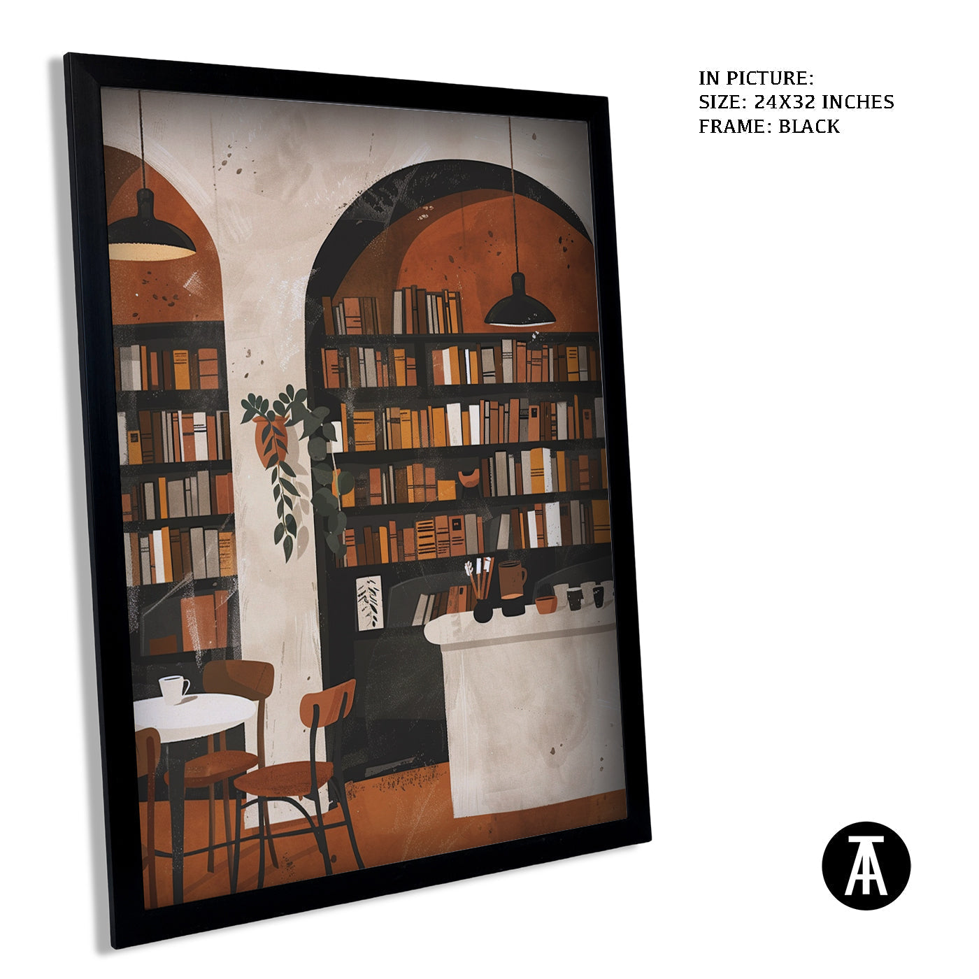 Artwork in Black Frame