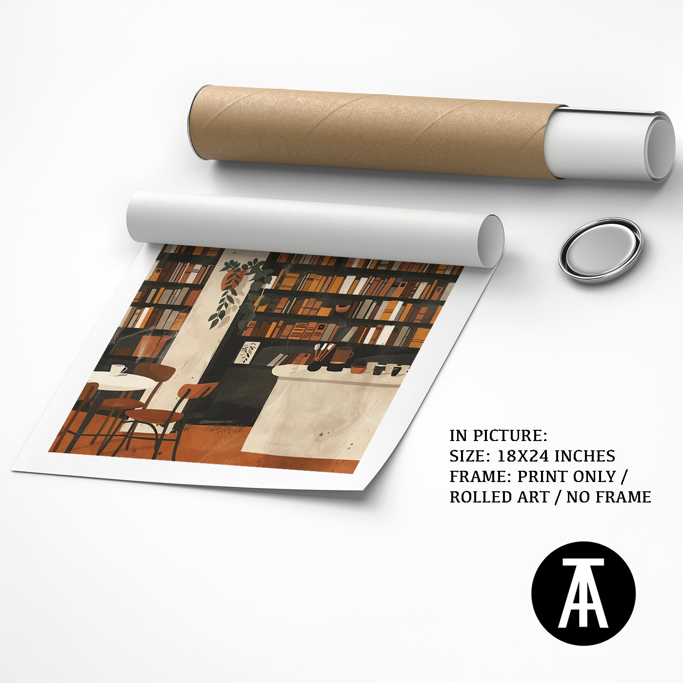 Artwork as Print Only or Rolled Art