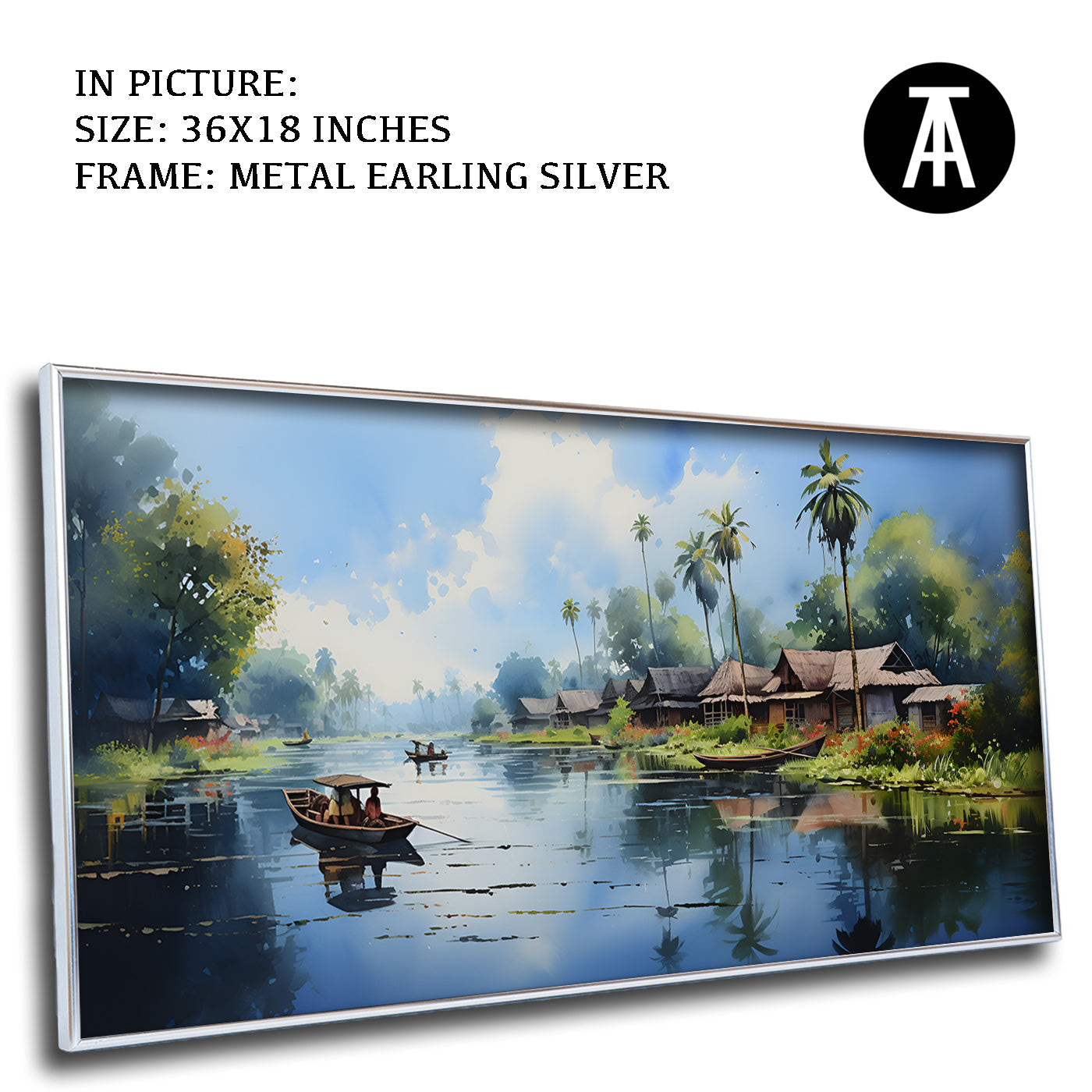 Artwork in Black Frame