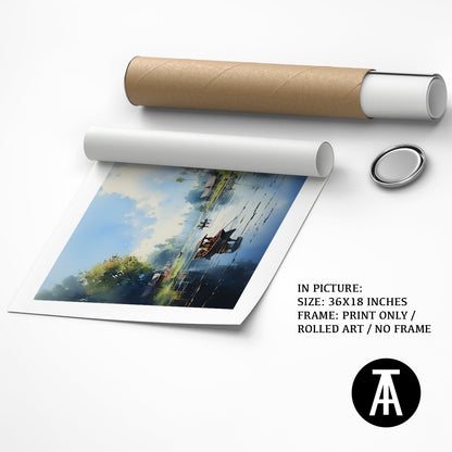 Artwork as Print Only or Rolled Art