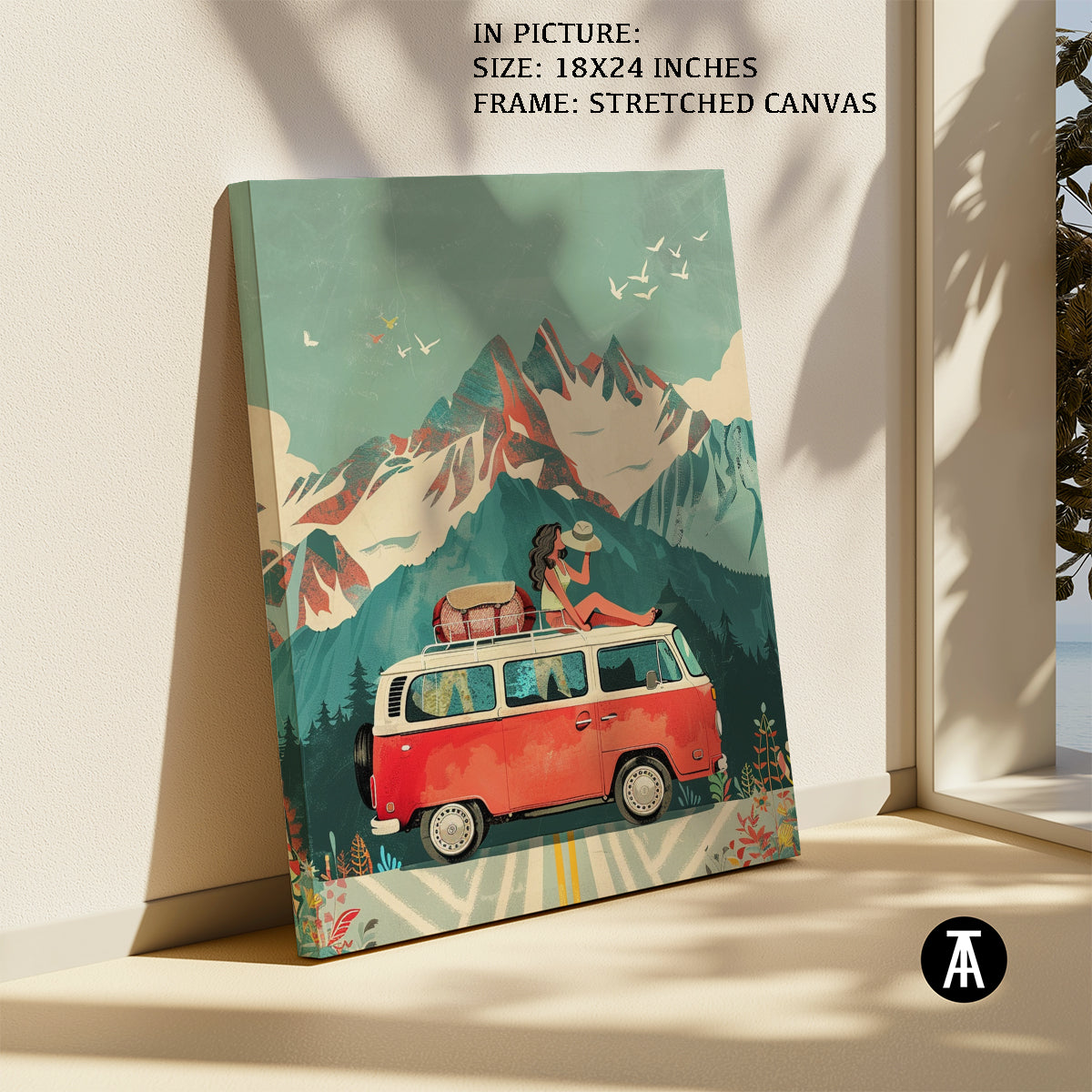 Sample Artwork in Stretched Canvas