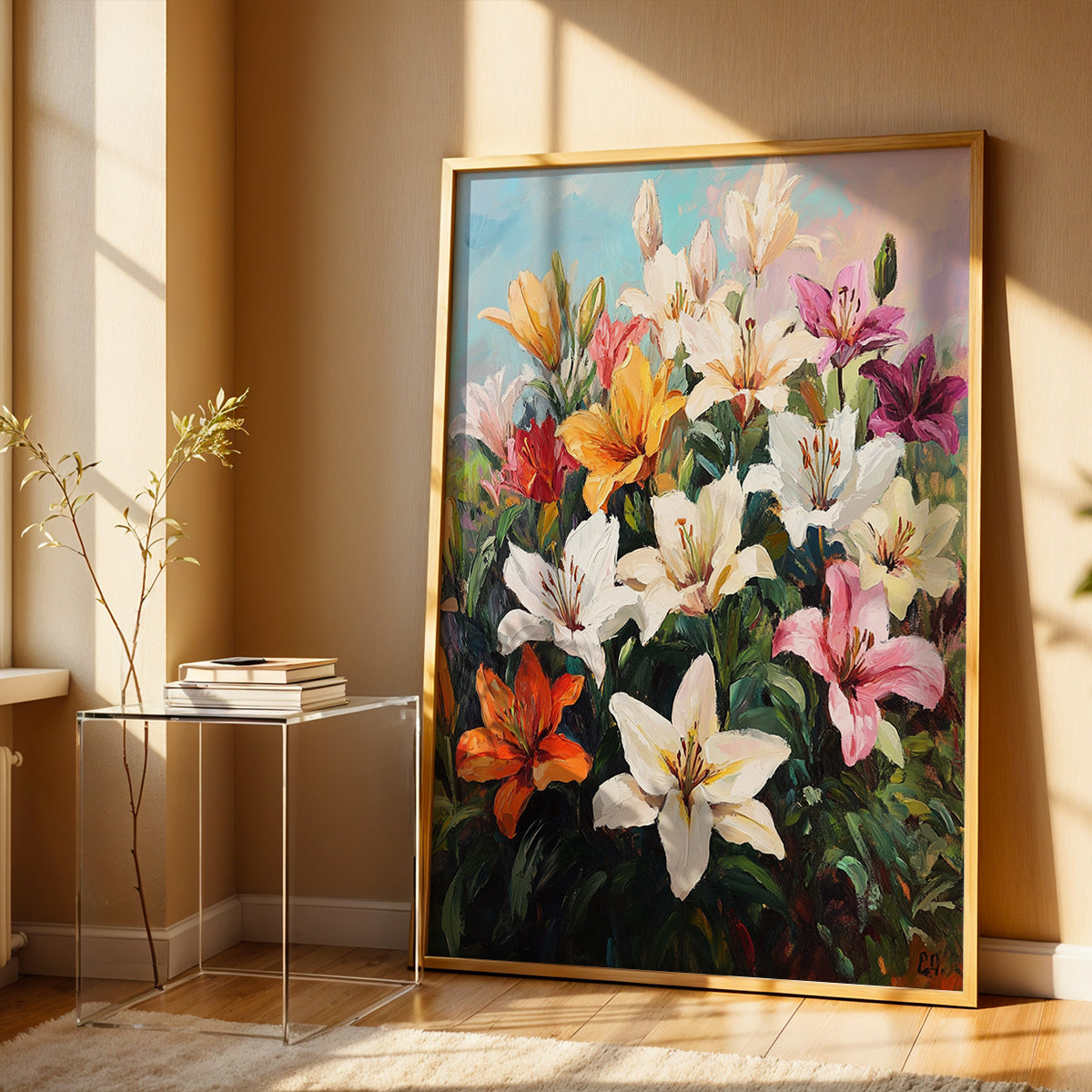 Indian Painting in a Lifestyle Setting