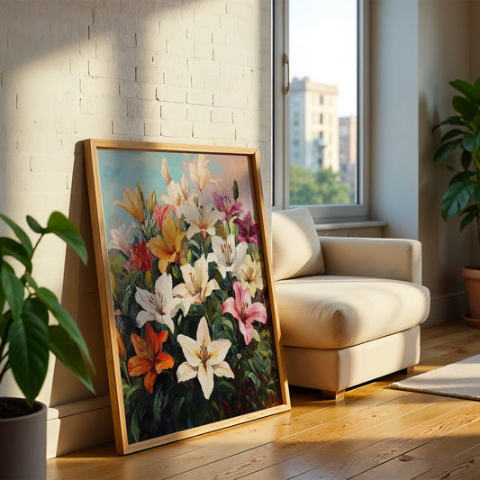 Indian Artwork in a Lifestyle Setting