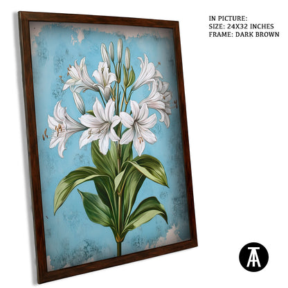 Artwork in Metal Champagne Gold Frame