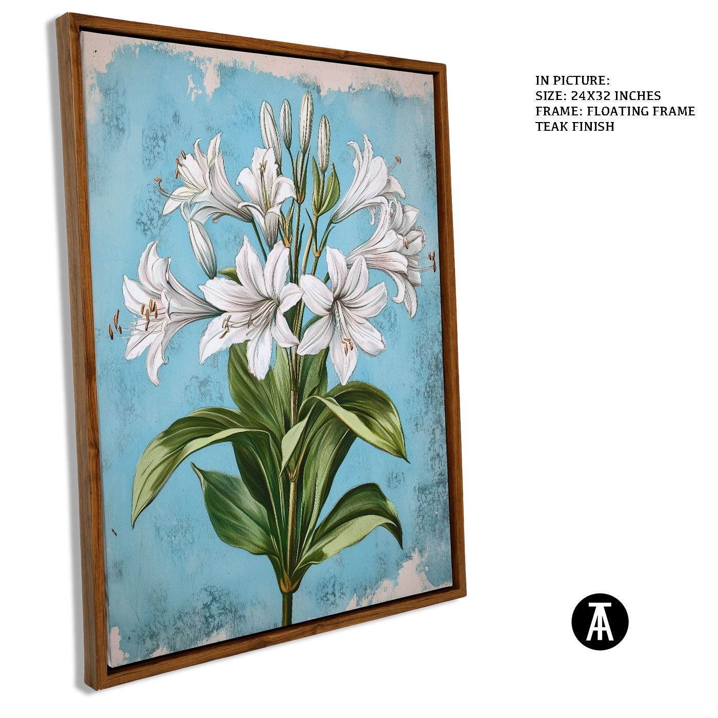 Artwork in Floating Frame