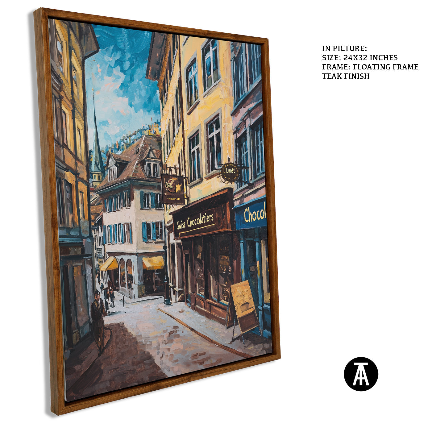 Artwork in Floating Frame