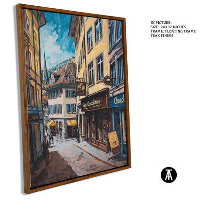 Artwork in Floating Frame