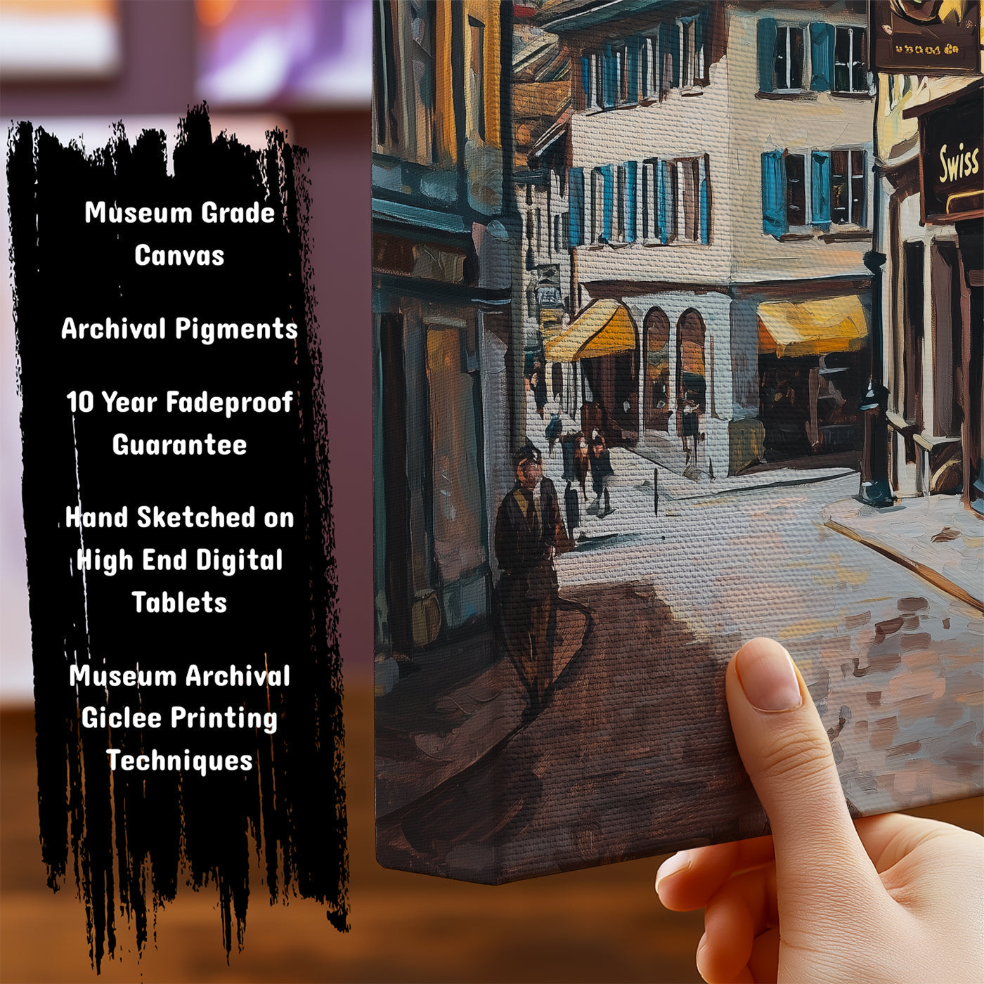 Information about European Canvas Art Print